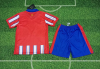24/25 Atletico Madrid Home Soccer Jersey Kids Size Suit