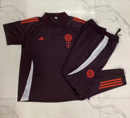 24/25 Bayern Munich Long Zipped Jacket Set