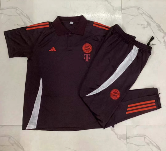 24/25 Bayern Munich Long Zipped Jacket Set