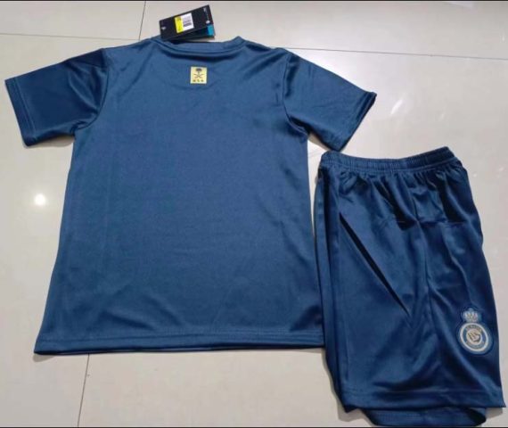 23/24 Al-Nassr Away Football Shirt Kids Size Suit