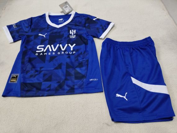 24/25 Riyadh Crescent Home Jersey Kids Size Suit