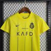 23/24 Al-Nassr Home Football Shirt Kids Size Suit