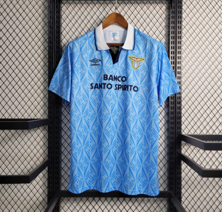 91/92 Retro Lazio Home Jersey