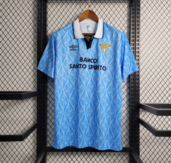 91/92 Retro Lazio Home Jersey