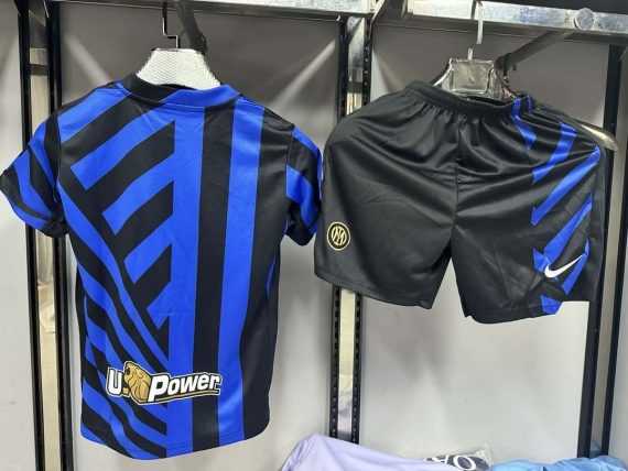 24/25 Internazionale Milan Home Football Jersey Kids Size Suit