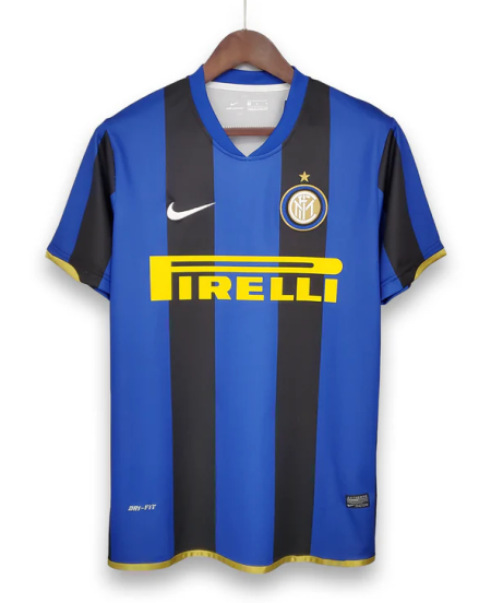 2008/2009 Retro Inter Milan Home Football Jersey
