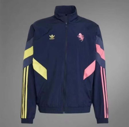 24/25 Juventus Windbreaker Navy blue Soccer Jersey
