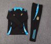 2024 Argentina Half-Pull Training Suit Black Football Shirt Set