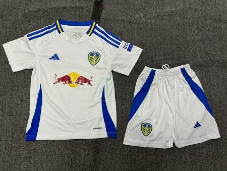 24/25 Leeds United Home Football Jersey Shirt Kids Size Suit
