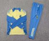 24/25 Ajax Half-Pull Training Suit Yellow Football Shirt Set