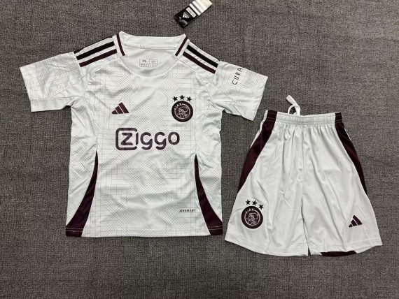 24/25 Ajax Third Away Football Shirt Kids Size Suit