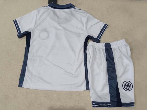 24/25 Internazionale Milan Away Football Jersey Kids Size Suit