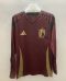 2024 Long Sleeve Belgium National Team Home Football Shirt