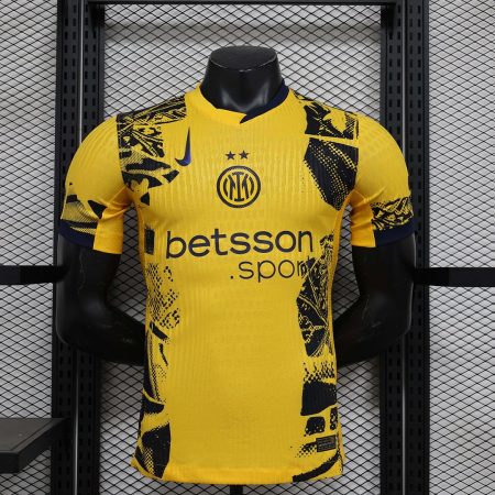 24/25 Player Version Inter Milan Third Away Football Jersey Have sponsors