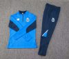 24/25 Porto Half-Pull Training Suit Colorful Blue Football Shirt Set