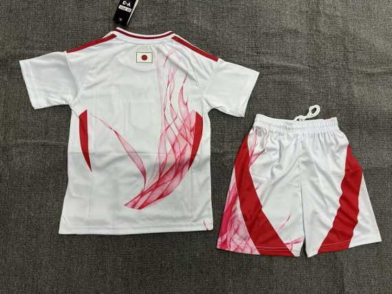 2024 Japan Away Football Shirt Kids Size Suit