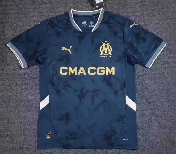24/25 Olympique de Marseille Away Football Shirt
