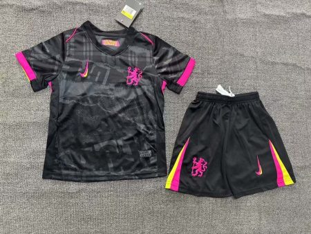 24/25 Chelsea Third Away Football Shirt Kids Size Suit