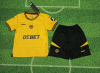 24/25 Wolverhampton Wanderers Home Football Shirt Kids Size Suit