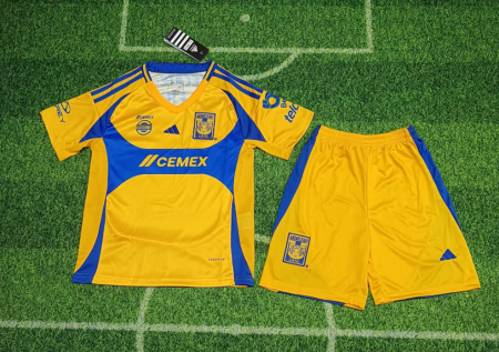 24/25 Tigres Home Football Shirt Kids Size Suit