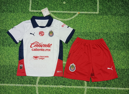 24/25 Chivas Away Football Shirt Kids Size Suit