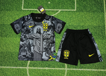 24/25 Brazil Special Edition Football Shirt Kids Size Suit