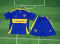 24/25 Boca Juniors Home Football Shirt Kids Size Suit