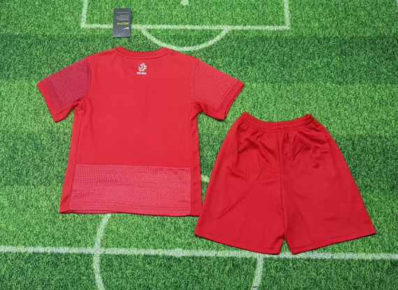 24/25 Poland Away Football Shirt Kids Size Suit