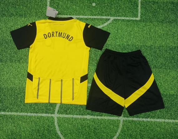 24/25 Borussia Dortmund Home Football Shirt Kids Size Suit