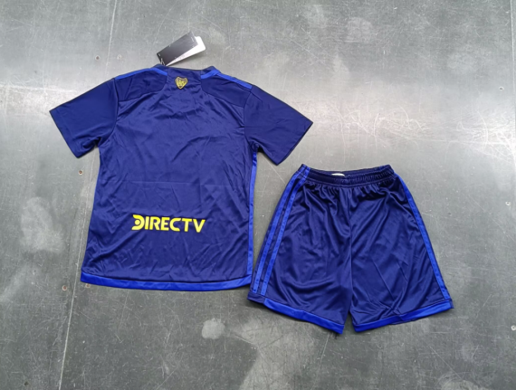 24/25 Boca Juniors Third Away Football Shirt Kids Size Suit