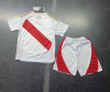 24/25 Peru Home Football Shirt Kids Size Suit