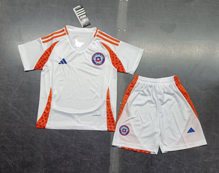 24/25 Chile Away Football Shirt Kids Size Suit