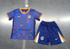 24/25 Netherlands Authentic Away Football Shirt Kids Size Suit