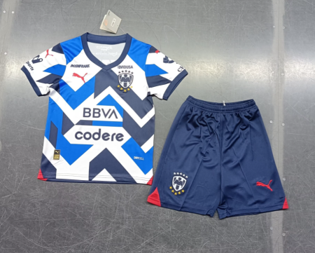 23/24 Monterrey Third Football Jersey Kids Size Suit