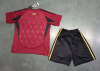 24/25 Belgium Home Football Shirt Kids Size Suit