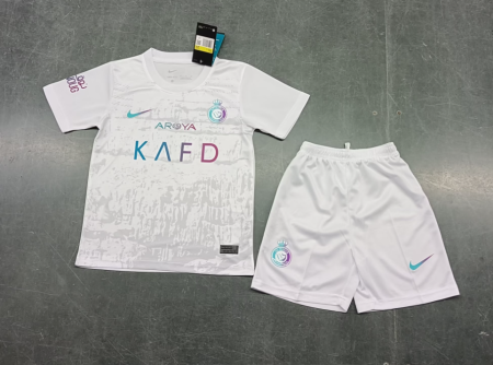 23/24 Riyadh Victory Third Football Jersey Kids Size Suit