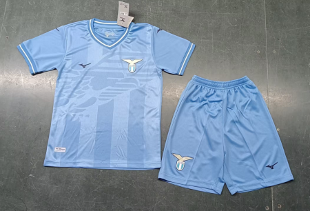 23/24 Lazio Home Football Shirt Kids Size Suit