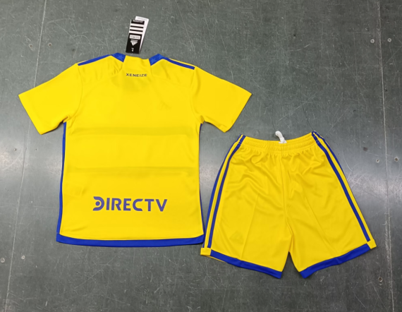 23/24 Boca Juniors Away Football Shirt Kids Size Suit