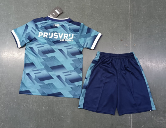 23/24 Feyenoord Rotterdam Away Football Shirt Kids Size Suit