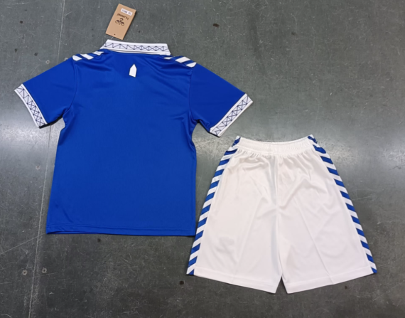 23/24 Everton Home Football Shirt Kids Size Suit