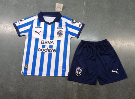 23/24 Monterrey Home Football Jersey Kids Size Suit