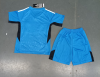 23/24 Real Madrid Blue Goalkeeper Football Shirt Kids Size Suit
