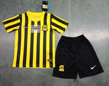 23/24 Jeddah United Home Football Shirt Kids Size Suit