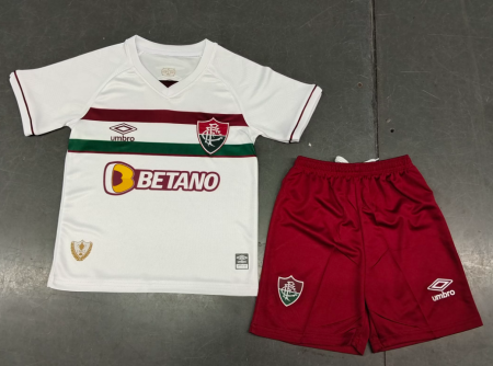 23/24 Fluminense Away Football Shirt Kids Size Suit