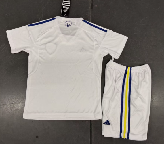 23/24 Leeds United Home Football Jersey Kids Size Suit