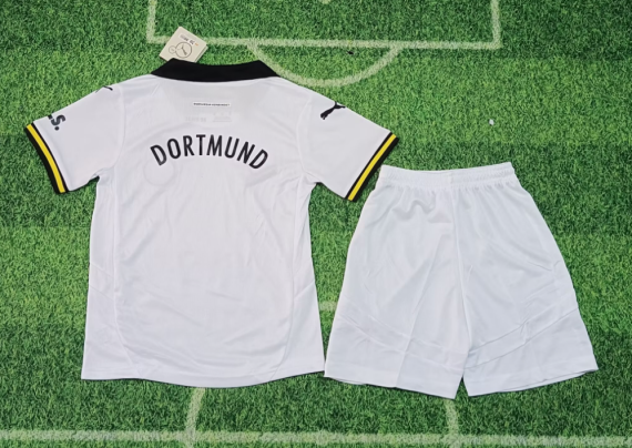 24/25 Borussia Dortmund Third Away Football Shirt Kids Size Suit