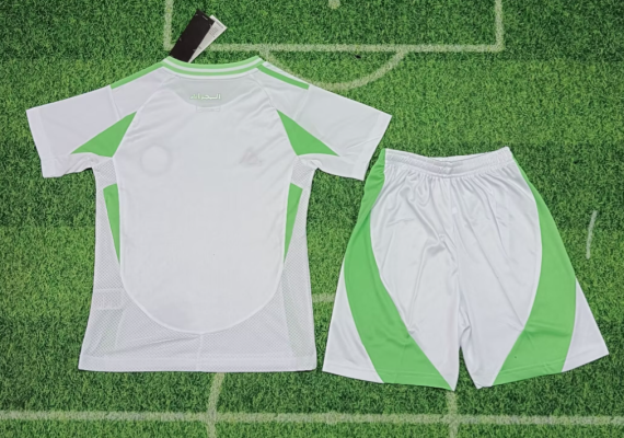 24/25 Algeria Home Football Shirt Kids Size Suit