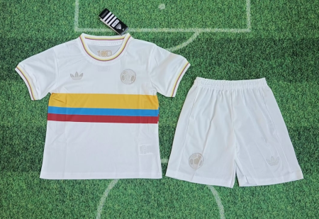 24/25 Colombia 100th Anniversary Edition Football Shirt Kids Size Suit