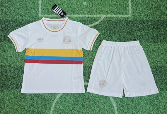 24/25 Colombia 100th Anniversary Edition Football Shirt Kids Size Suit