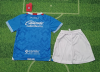 24/25 Cruz Azul Home Football Shirt Kids Size Suit